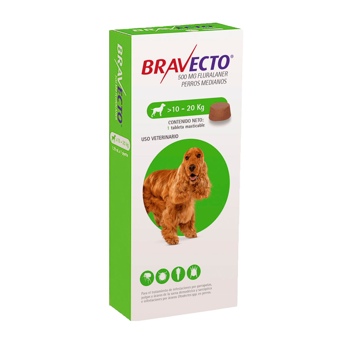 Bravecto 500 mg (10kg - 20kg)