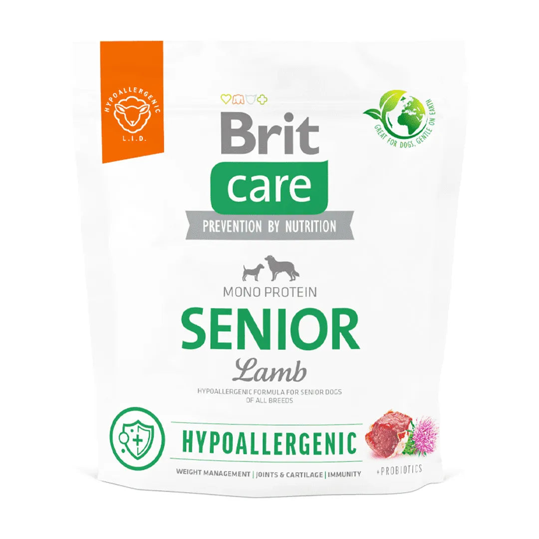 Brit Care Dog Hypoallergenic Senior Lamb 1kg