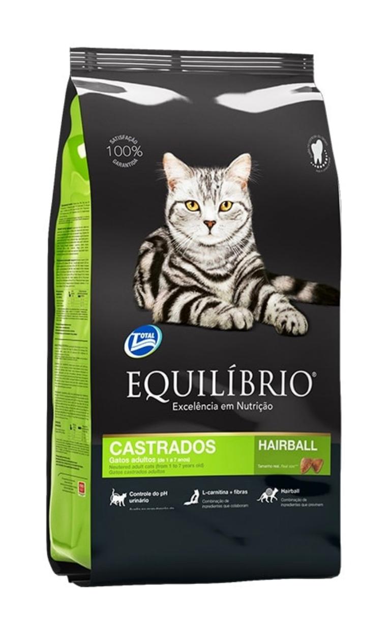 Equilibrio Gatos Adultos Castrados 1.5 kg