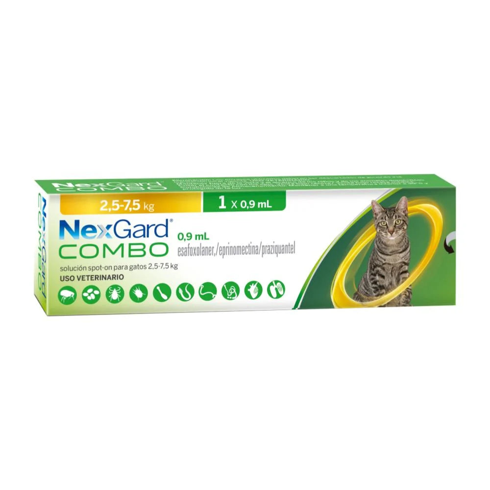 NexGard COMBO Cat L X 0.9 mL (2.5-7.4 KG)
