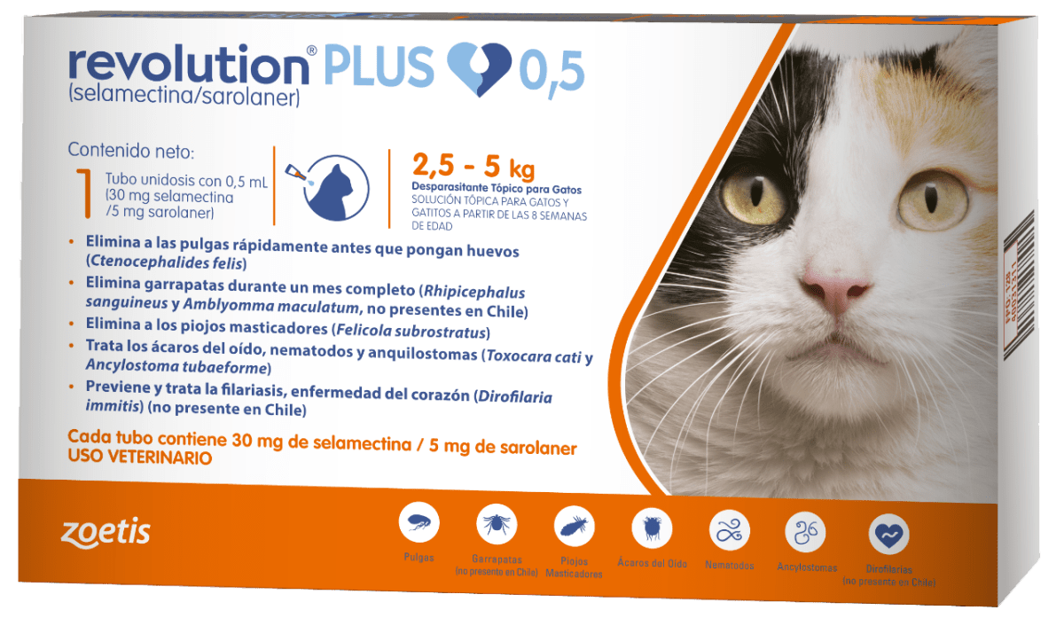REVOLUTION PLUS 0,5 ML TBX3