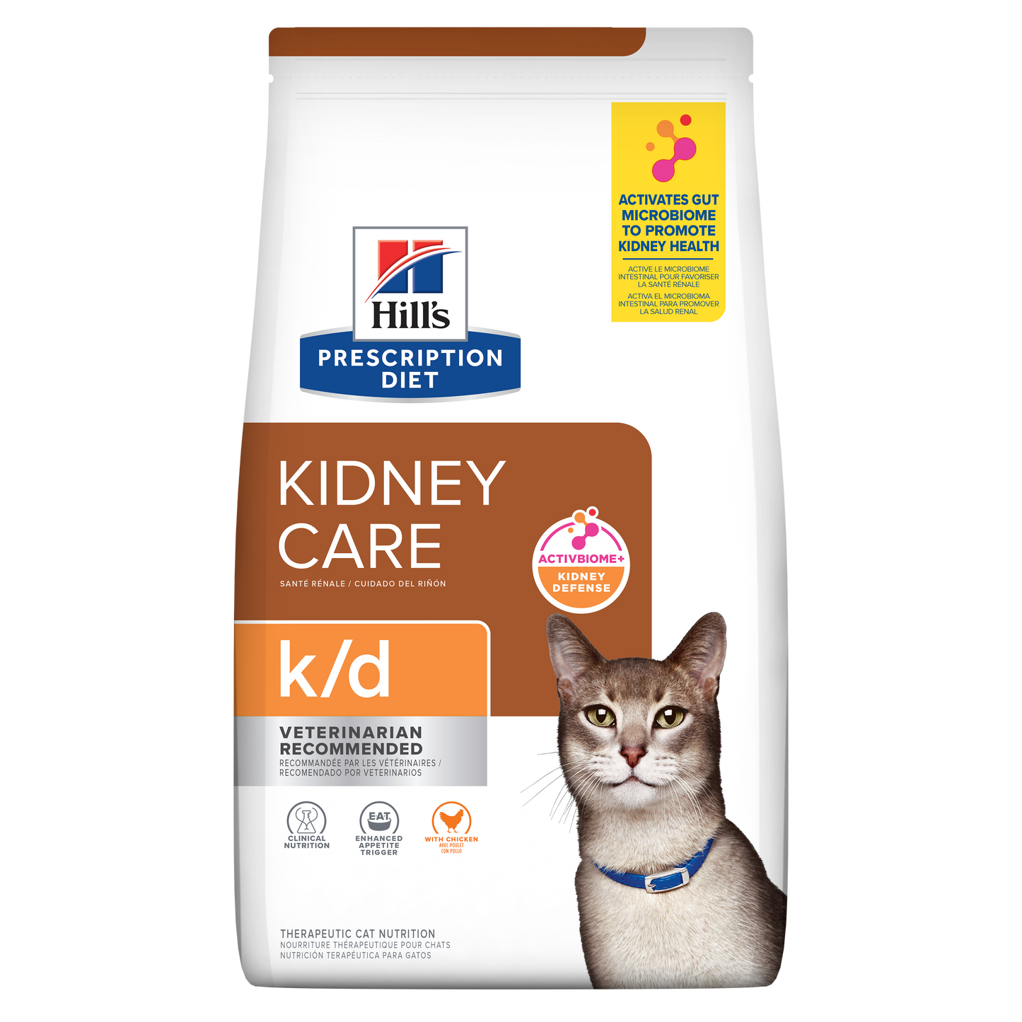 Hill's PD Feline K/D Dry 1.8 kg (4 lb)