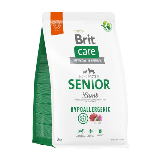 Brit Care Dog Hypoallergenic Senior Lamb 3kg