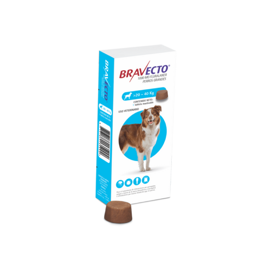 Bravecto 1000 mg (20kg - 40kg)