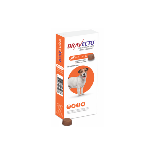 Bravecto 250 mg (4.5kg - 10kg)