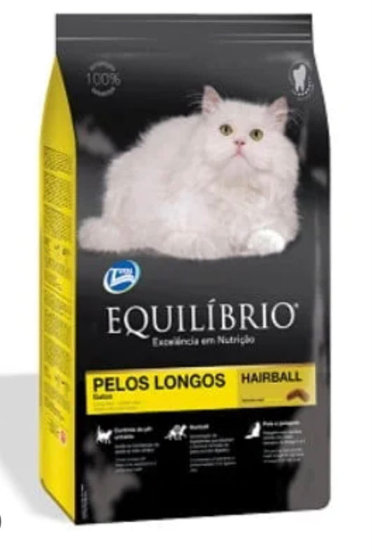 Equilibrio Gatos Adultos de Pelo Largo 1.5 kg