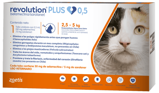 REVOLUTION PLUS 0,5 ML TBX3